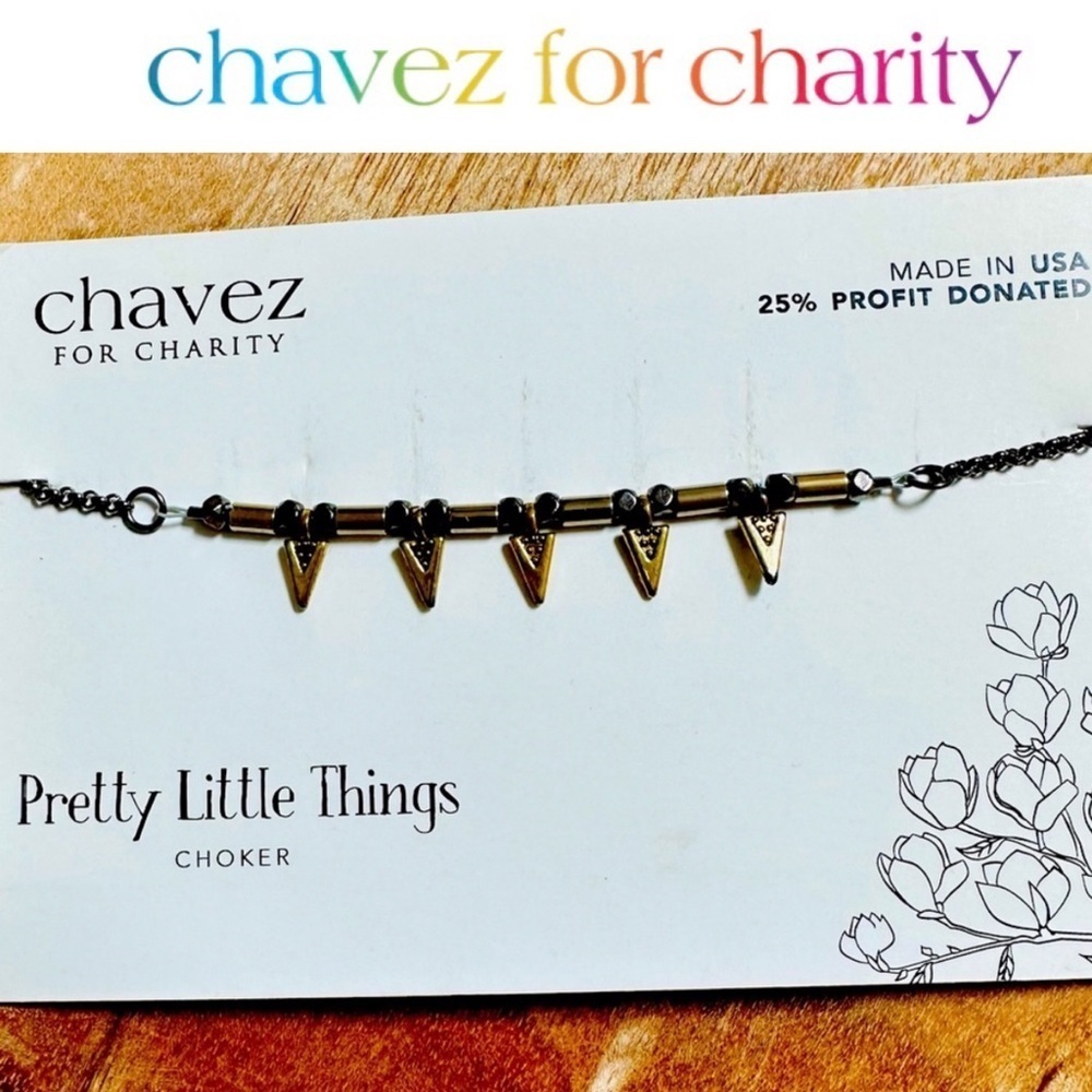 NWT Chavez‎ for Charity Pretty Little Things Choker